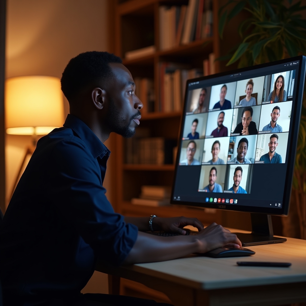 Sesión online en grupo para profesionales técnicos
